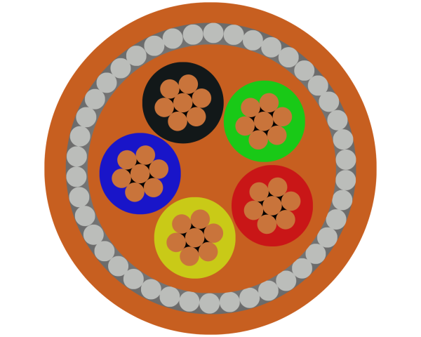 CU/XLPE or XLEVA/PVC-FR or LSHF (MULTICORES) - Image 2